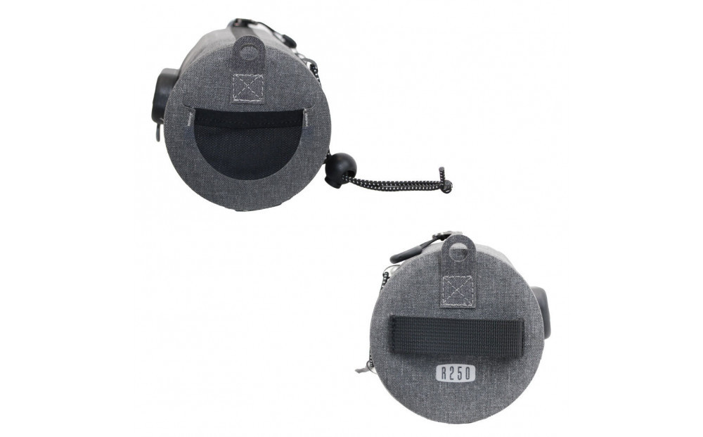 OsmaR250 防水ドラム型フロントバッグ グレー