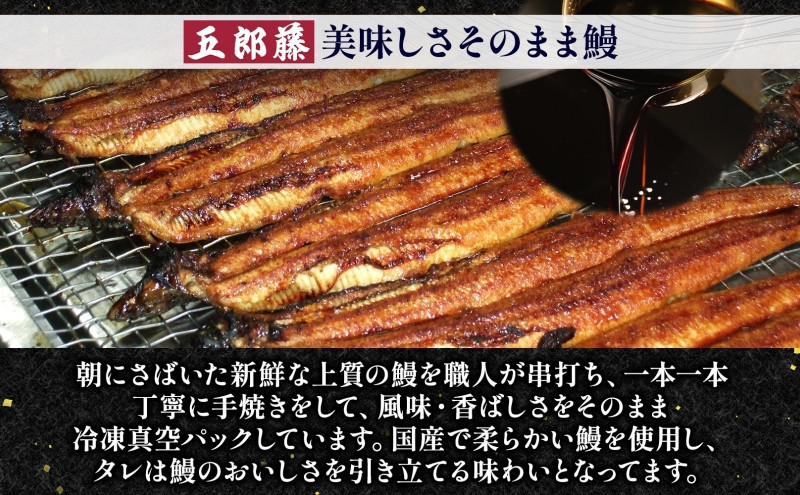 関西風地焼き鰻 ＆きざみ鰻セット 各2 冷凍真空 うなぎ きざみ鰻 ウナギ タレ 老舗 伝統 蒲焼き 小分け 丑の日 ひつまぶし うな重 お取り寄せ グルメ プレゼント 贈答 贈り物 土用の丑の日 五郎藤 大阪府 堺市