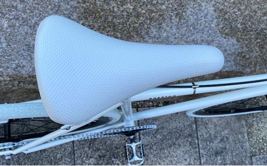 POSTINO シングルスピードバイク 700×28C【ホワイト×ホワイト】P608【フレームサイズ500mm】