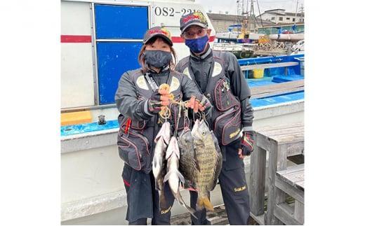 大阪府堺市　夢フィッシング　渡船券4枚