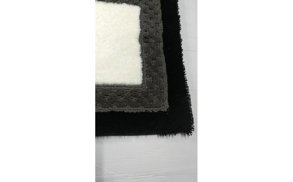 【ホワイト,グレー,ブラック】ボルガキッチンマット小 約45cm×約120cm