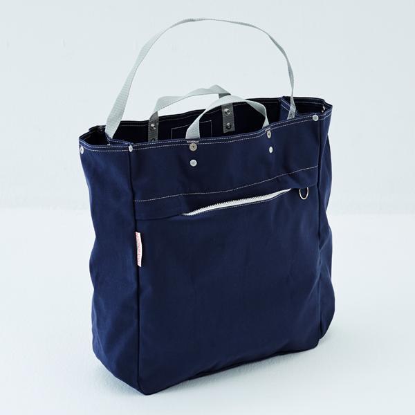 【ふるさと納税】バッグンナウンの定番2WAYトートバッグ（ホワイト）