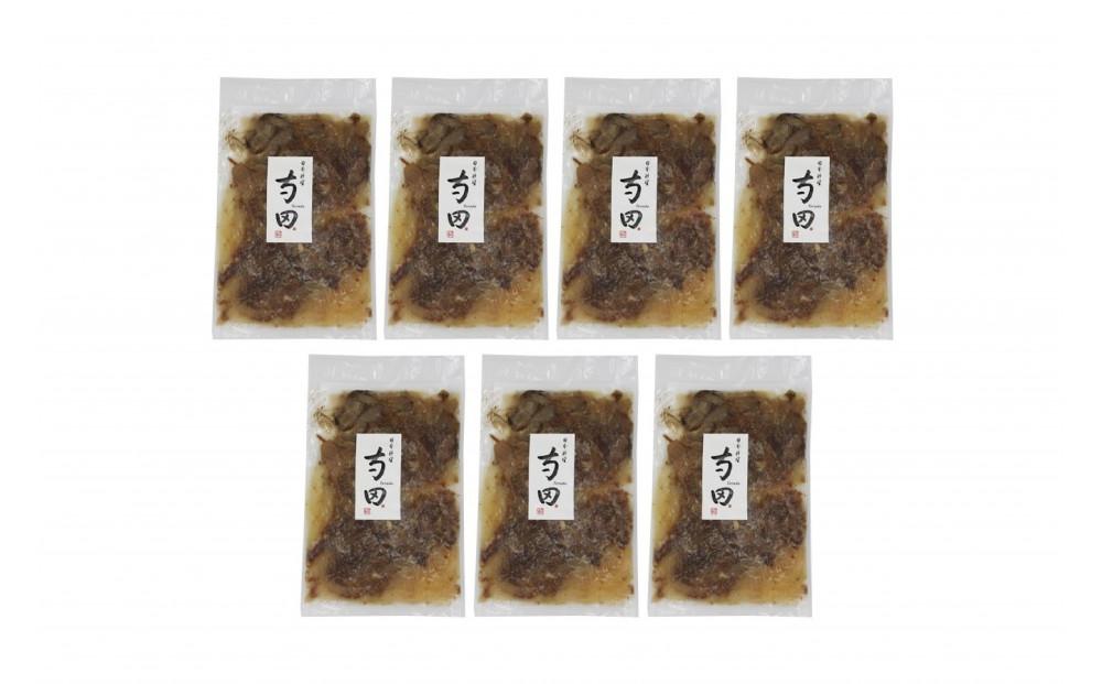 大阪　日本料理寺田　寺田繁監修 お出汁香る国産牛の牛丼135g×7