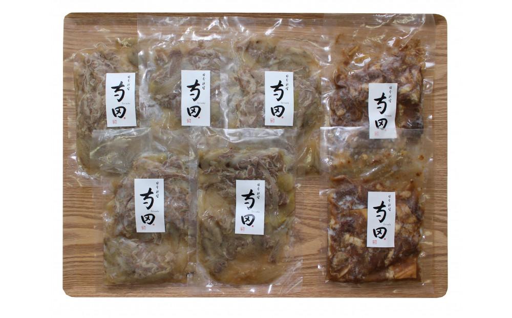 大阪　日本料理寺田　寺田繁監修 国産牛の牛丼135g×5と牛すじ煮込み120g×2