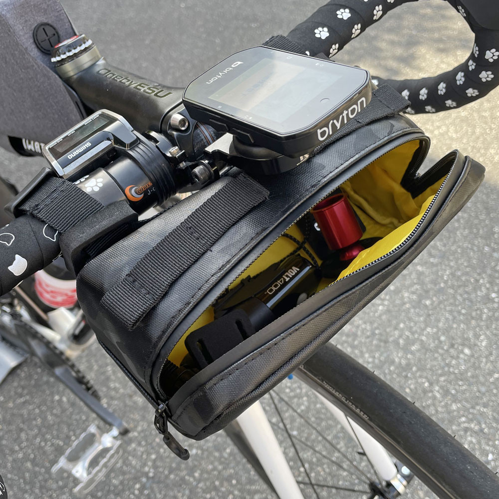 R250 U型フロントバッグ  モノトーンカモフラ