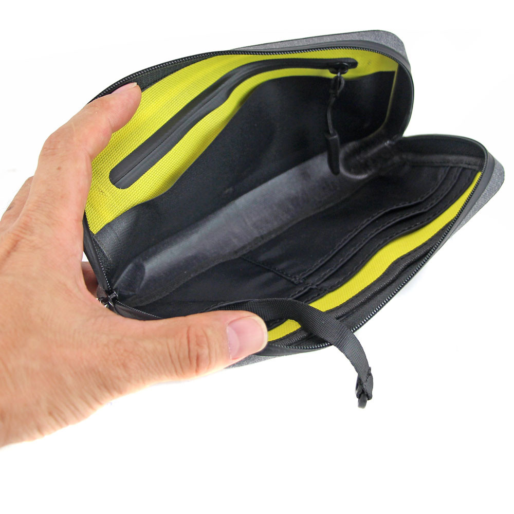 R250 防水スマートライドポーチ  スーパーDX2 ブラック W小銭入れ