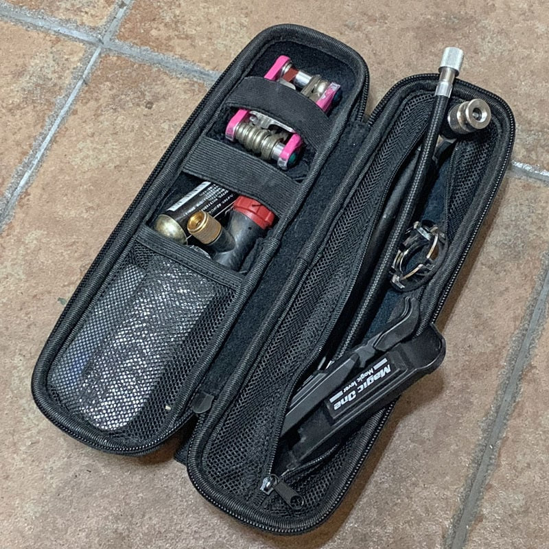 R250 ツールケース  スリムスーパーロングタイプ  カーボン柄/ブラックファスナー