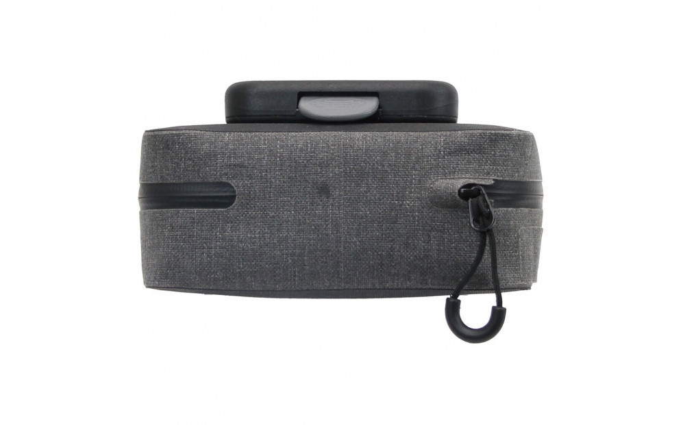 OsmaR250 防水サドルバッグミニ  グレー/ブラック