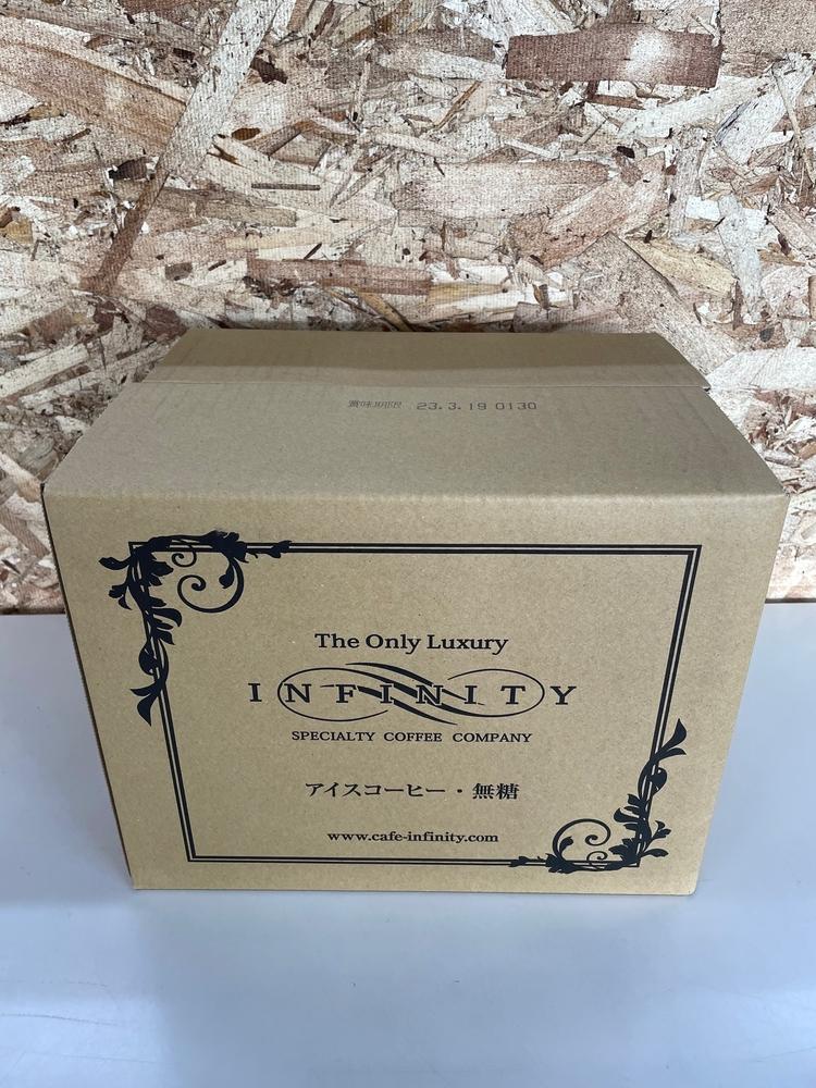 INFINITY アイスコーヒー 無糖 6本セット