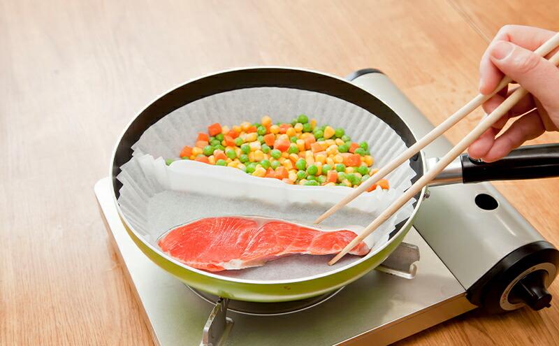 フライパンシートハーフタイプ 20枚入5個組 アルテム