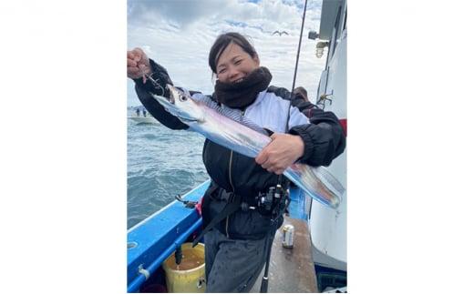 釣り船 太丸 乗船券（タチウオ釣り体験 1名様）