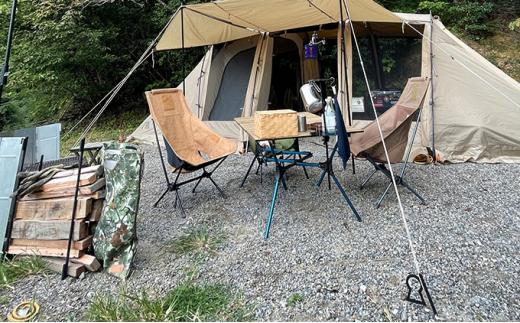 新川製作所　アウトドア用「古墳ペグ」3本入＜カラー：黒＞