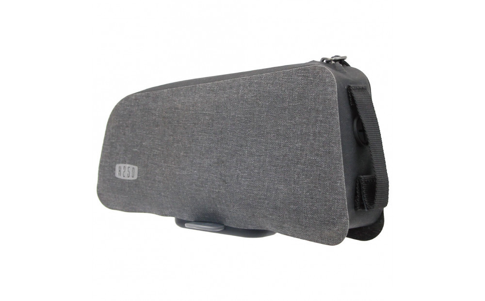 OsmaR250 防水トップチューブバッグ グレー/ブラック