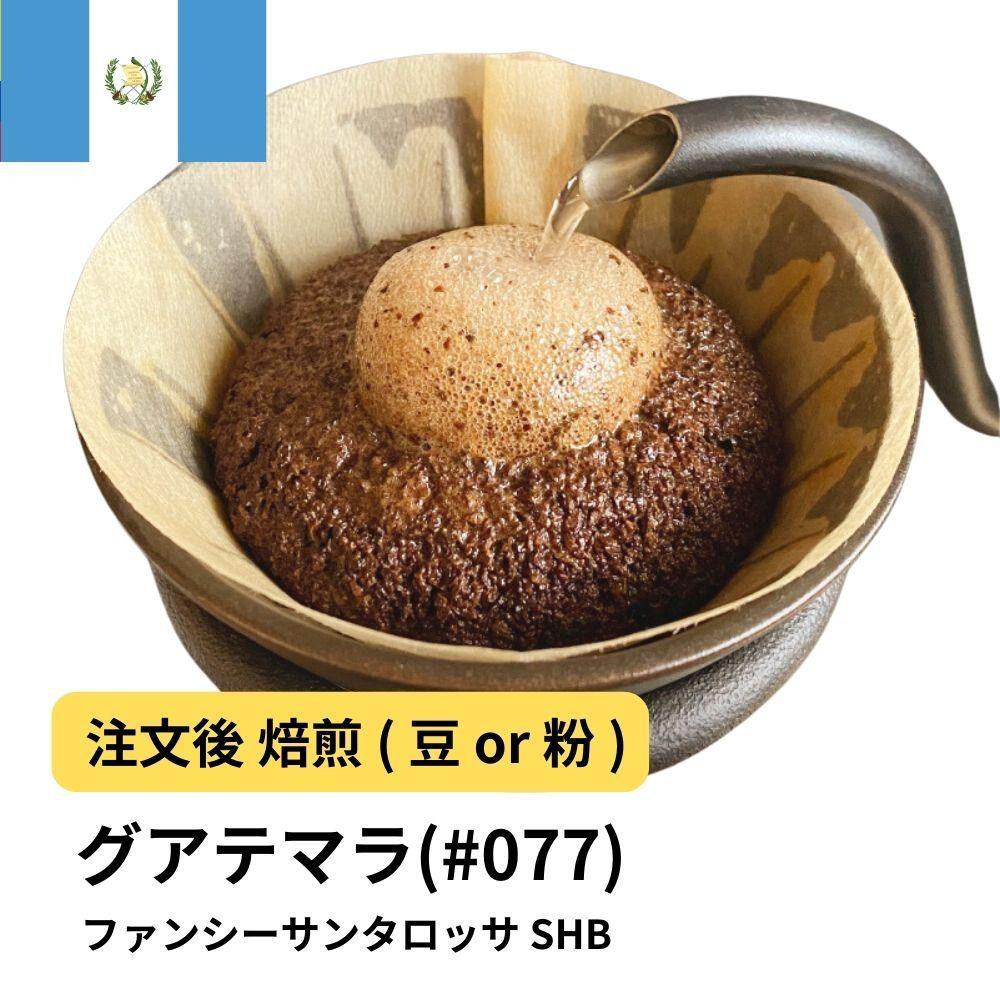 【粉】コーヒー #077 グアテマラ ファンシーサンタロッサ SHB 310g 当日焙煎 大山珈琲