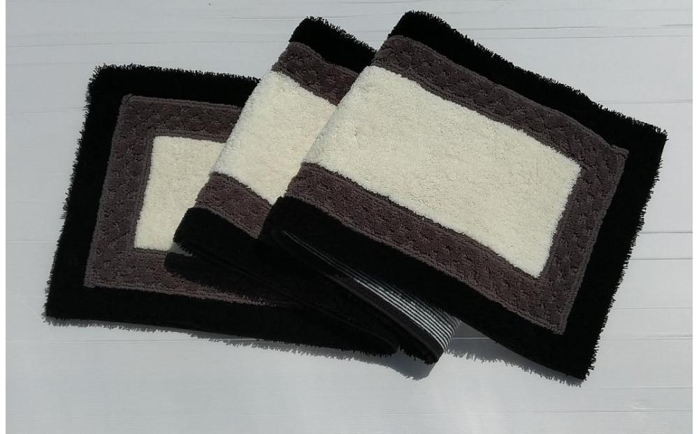 【ホワイト,グレー,ブラック】ボルガキッチンマット大 約45cm×約240cm