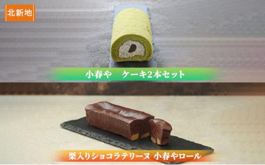 北新地 小春や　ケーキ2本セット