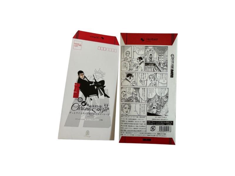 ＜ハートビートビーンズ＞クロノセンズ入りゴルゴ13レター（食べるコーヒー豆レター) 40封筒