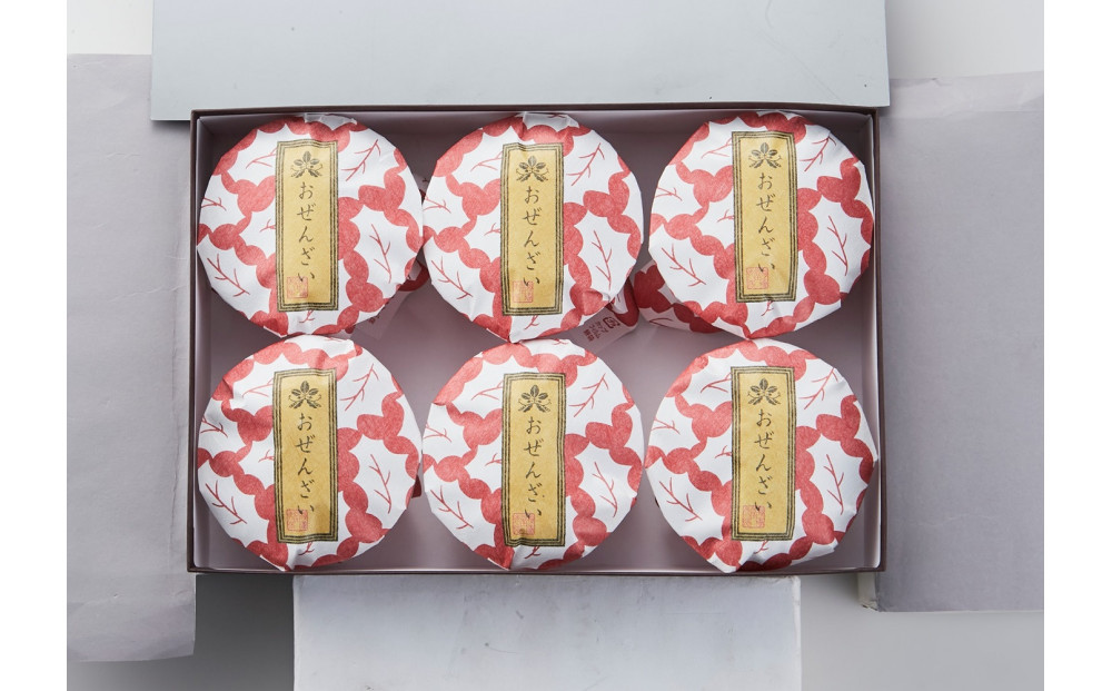 〈福壽堂秀信〉おぜんざい6個入〈高島屋選定品〉