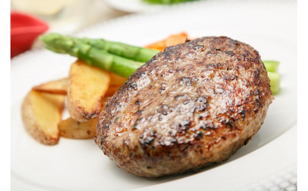 落合務監修 香味野菜と牛肉100％のハンバーグ130g×8個