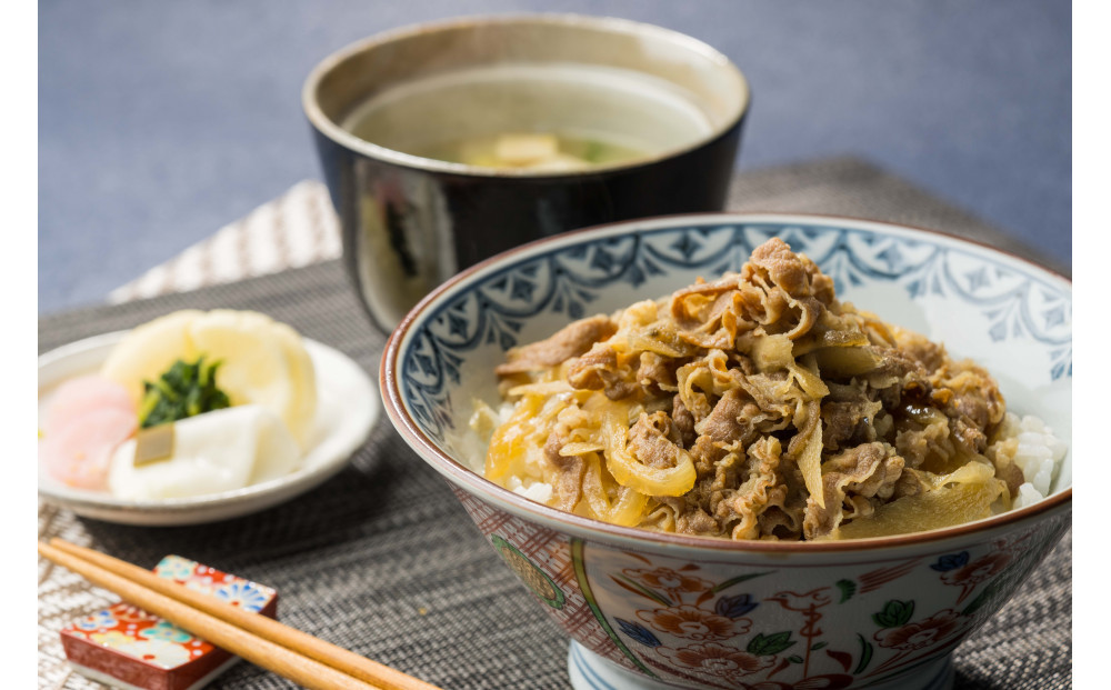 大阪　日本料理寺田　寺田繁監修 お出汁香る国産牛の牛丼135g×5
