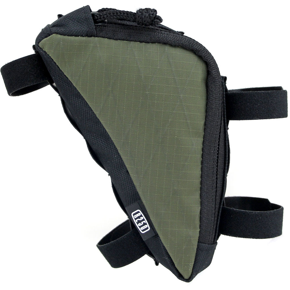 R250 ブロンプトン用 フレームインナーバッグ  カーキ アーガイルリップストップ