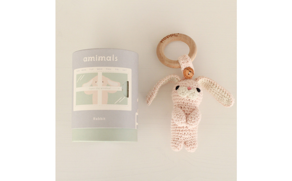 HOPPL（ホップル）amimals（アミマルズ）マスコット Rabbit