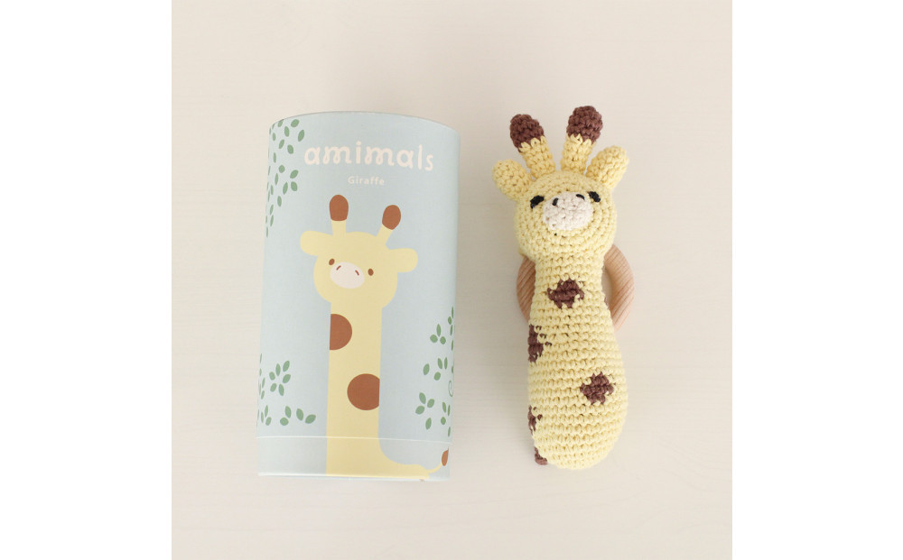 HOPPL（ホップル）amimals（アミマルズ） ラトル Giraffe