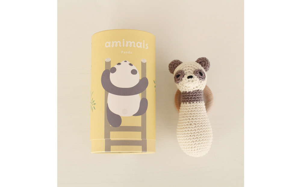 HOPPL（ホップル）amimals（アミマルズ） ラトル Panda