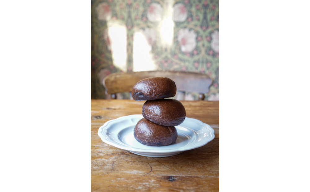 chocolate bagel muchiko