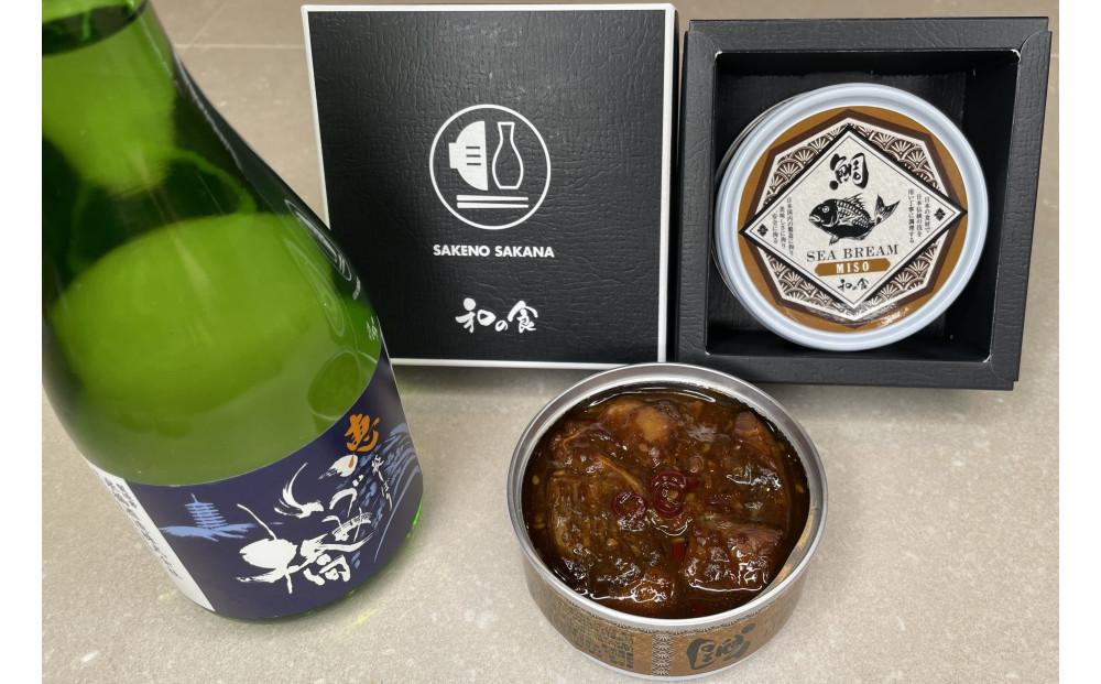 3か月間毎月届く！国産食材の缶詰と日本酒セット