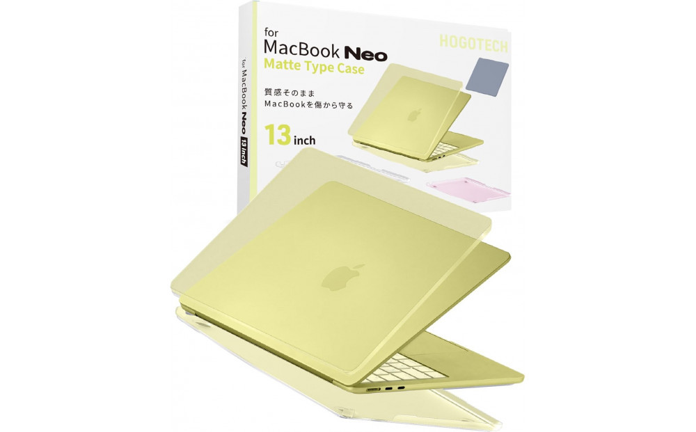 【堺市企画】Macbook カバー Neo13inch シトラス HOGOTECH