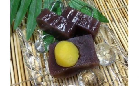 【27-01】福助堂 池田銘菓 でっち羊かん［１０本入り］