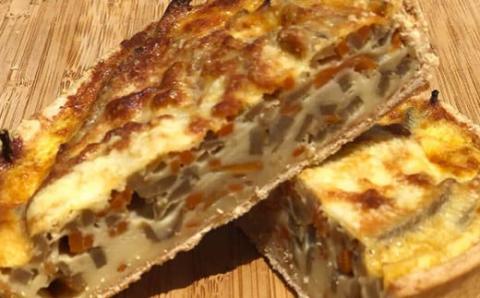 【55-05】日本酒に！具沢山サクサクキッシュセット