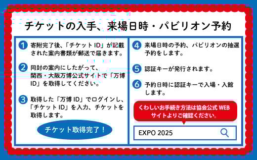 【70-04】2025年 大阪・関西万博入場チケット 一日券（大人）
