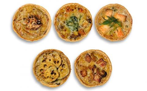 【55-05】日本酒に！具沢山サクサクキッシュセット