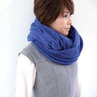 アレンジいろいろ円形マフラー デニム [0276]