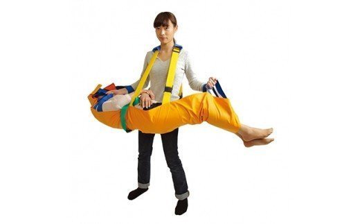 ワンタッチ式ベルト担架 救護担架 SB180 [0003]