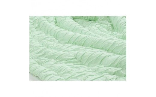 ふわふわもちもち とろけるような心地よさ オールシーズン マシュマロフトン マスカットグリーン 1枚 シングル 150×200cm [0015]