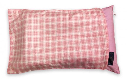 高さ調整可能 トルマリン枕・枕カバー ピンク2枚付き [0365]