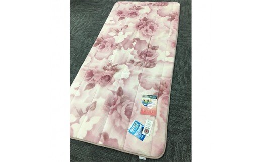 C.R.P加工 ソフトマイヤー 敷パッド シングルサイズ ピンク 1枚 31507柄 [0632]
