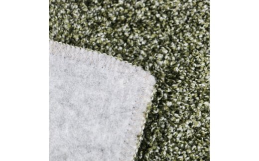 日本製 カーペット グリーン 1枚 約130×185cm 240611906型 [1140]