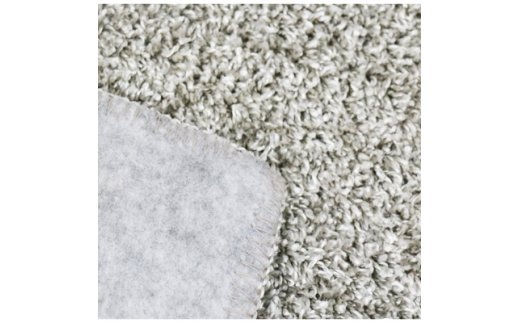 日本製 円形 カーペット シルバー 1枚 直径160cm 240611918 型 [1147]