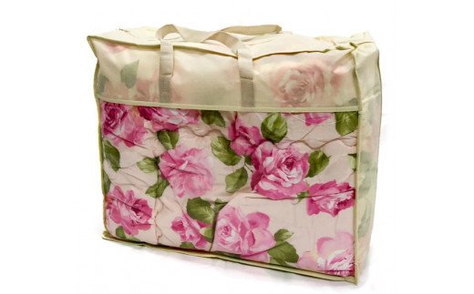 中わた約1.0kg入り！ ウール混掛ふとん シングルロングサイズ(約150×210cm) ピンク色 RWF-151 [1182]