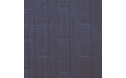 8重ガーゼ織ケット シングルサイズ 紺 KW11503 贅沢触感 ピュアコットン＆ボリュームガーゼ ふんわりとろけるような肌触り [1850]