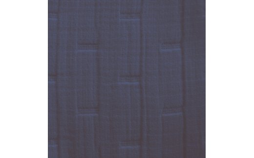 8重ガーゼ織ケット「コンパクトサイズ／紺」85cm×115cm KW11503 -CK｜贅沢触感 ピュアコットン＆ボリュームガーゼ ふんわりとろけるような肌触り [1853]