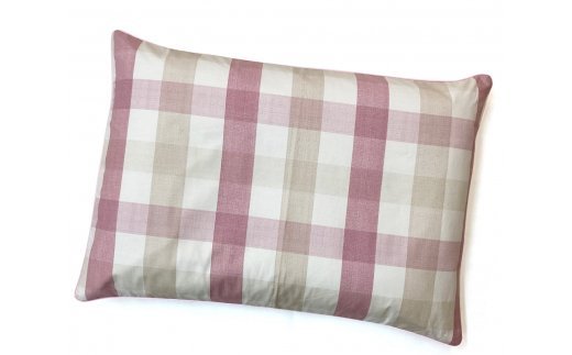 肌温度調整 アウトラストウォッシャブル枕 大(43×63cm)1個 枕カバーピンク2枚(マドラス柄) [2288]