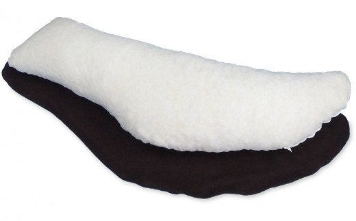 ずっしり低反発 抱き枕 枕カバー付 ブラウン [2303]