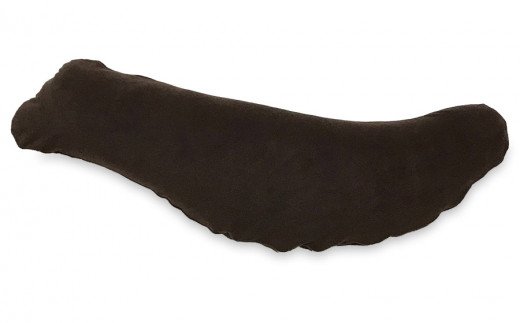 ドルフィン型抱き枕 あったかフリース枕カバー付 ブラウン [2315]