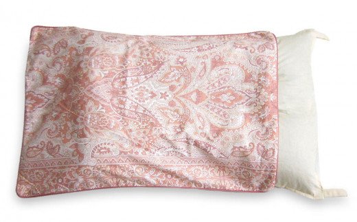 信州 そば枕・枕カバー ピンク2枚付き [2331]