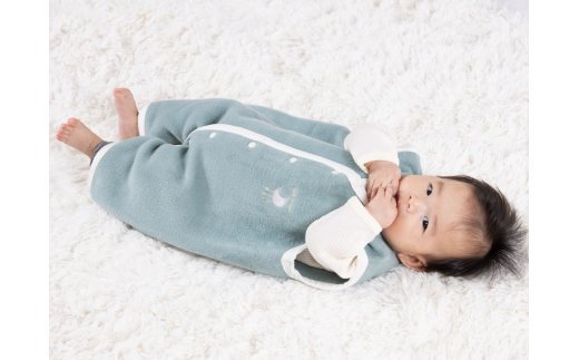 綿毛布スリーパー 2way仕様で暖か (Sサイズ)｜ 贈答品 ギフト 誕生日プレゼント 贈り物 クリスマス ベビー キッズ ベストにもロンパースに 永くご使用 快眠 吸水性 保湿性 通気性 子供のことを考えた 縫製 心地良い sleeper-s [2449]